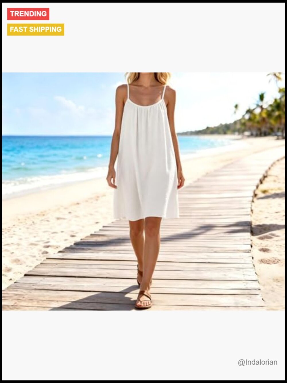 Backless Cami Maxi Sundress Flowy Beach Cover Up Boho Sexy Open Back Dress - Picture 5 of 7